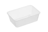 Rectangular Plastic Food Container (Base Only)