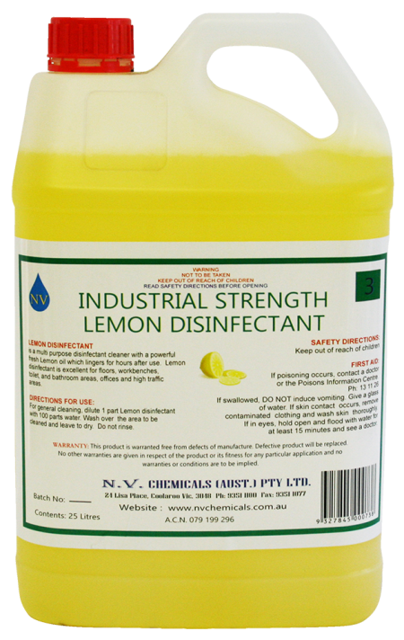 Industrial Strength Disinfectant